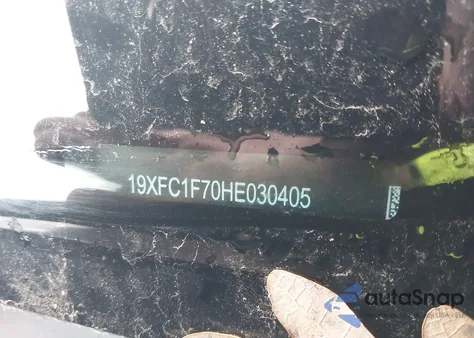 2017 Honda Civic Ex-L from USA, damaged, VIN 19XFC1F70HE030405